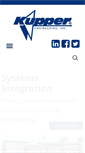 Mobile Screenshot of kupperengineering.com